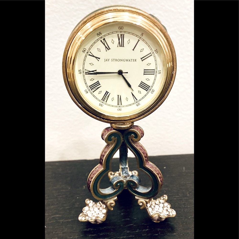 JAY STRONGWATER VINTAGE CLOCK